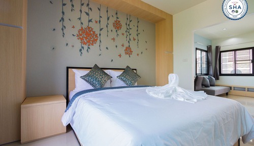 Estudio Deluxe, 1 cama de matrimonio, balcón