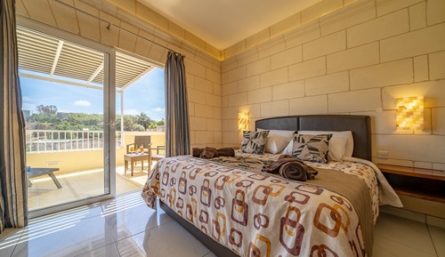Habitación superior, terraza
