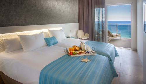 Suite, Cocina, Vistas al mar (2 adultos + 3 niños), Terraza