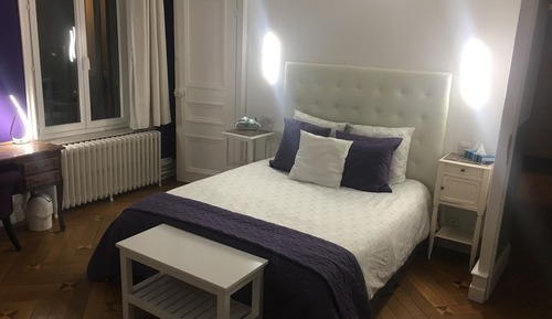 Habitación Royal doble, 1 cama de matrimonio, bañera de hidromasaje, vistas al jardín