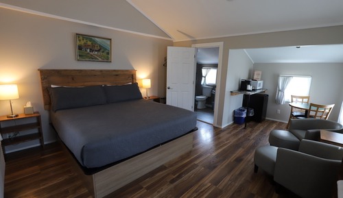 Cabaña, 1 cama de matrimonio grande