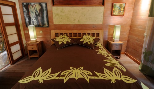 Bungalow Confort, 1 cama de matrimonio, vistas al jardín
