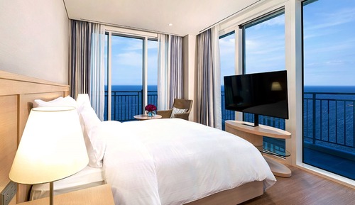 Suite superior, vistas al mar