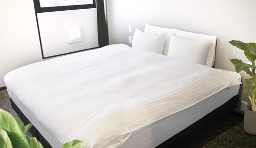 Habitación básica, 1 cama de matrimonio grande, no fumadores, baño privado