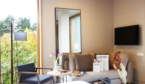 Suite junior, terraza