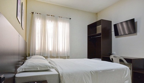 Habitación con 1 cama doble o 2 individuales