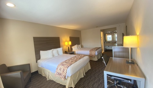 Habitación estándar, 2 camas de matrimonio, fumadores
