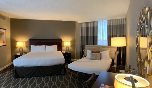 Habitación, 1 cama de matrimonio grande con sofá cama