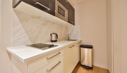 Apartamento estándar, baño privado, vistas al patio (301)