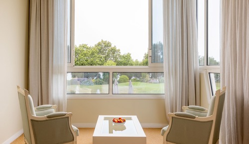 Habitación exclusiva, 1 cama de matrimonio grande, no fumadores, vistas al lago