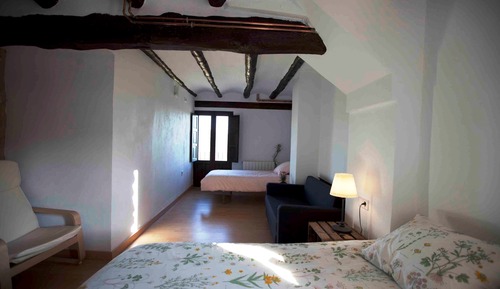 Habitación familiar, vistas a la montaña