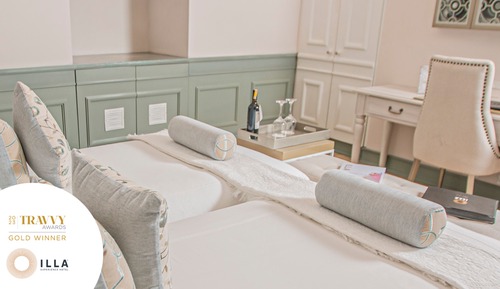 Habitación de lujo con 2 camas individuales