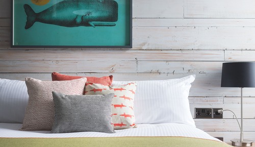 Habitación clásica doble, 1 cama de matrimonio grande, vistas al puerto
