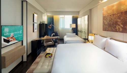 Habitación familiar, 1 cama de matrimonio grande con sofá cama
