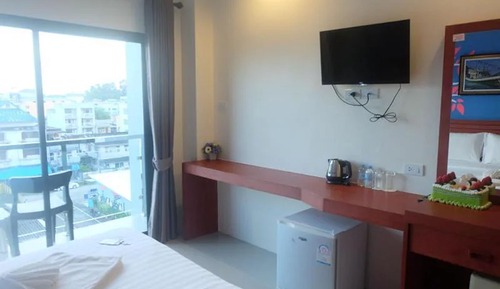 Habitación doble, balcón
