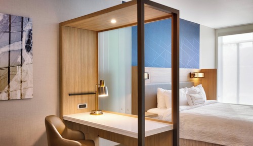 Estudio, 1 cama de matrimonio grande con sofá cama (Mobility Accessible, Tub)