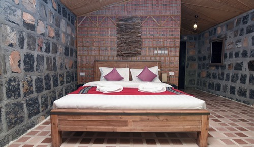 Habitación panorámica doble, 1 cama de matrimonio, no fumadores, vistas a la montaña