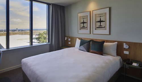 Estudio, 1 cama de matrimonio grande (Airport View)