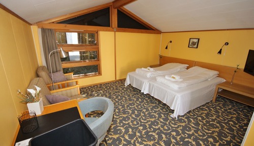 Cabaña básica, en la zona del patio (2 persons)