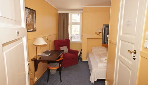 Habitación individual, vistas a la montaña
