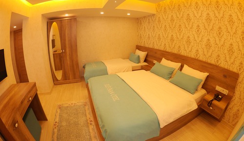 One Bedroom Suite With Fireplace and Balcony