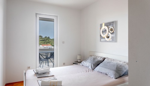 Apartamento Deluxe, 2 habitaciones, balcón, mirando al mar