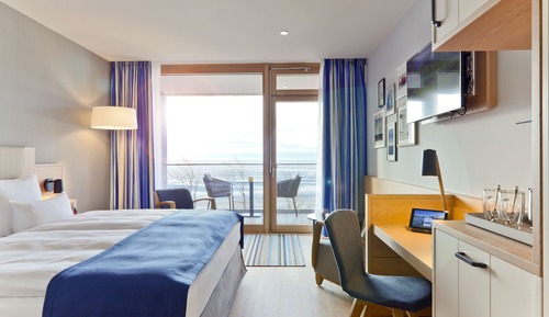 Habitación clásica doble, vistas al mar