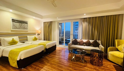 Habitación estándar con 1 cama doble o 2 individuales