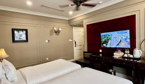 Habitación Deluxe con 2 camas individuales, vistas a la ciudad