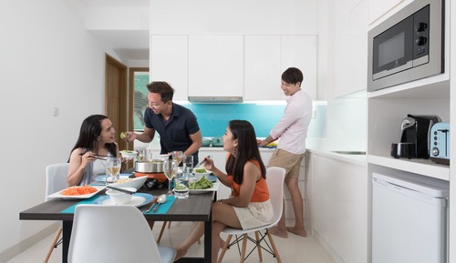 Apartamento, 1 habitación, vistas al jardín