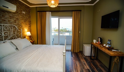 Habitación Deluxe, varias camas, no fumadores, vistas al mar