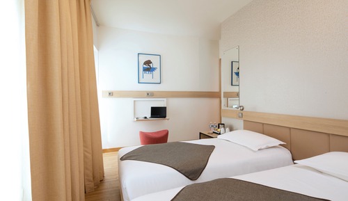 Habitación clásica con 2 camas individuales