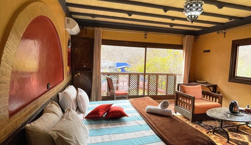 Suite de lujo, 1 habitación, chimenea, vistas a la montaña