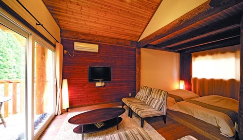 Casa de campo Deluxe, bañera de hidromasaje (Type B - 118, Hot Stoned Bath)