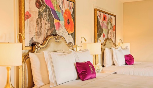 Habitación, 2 camas de matrimonio