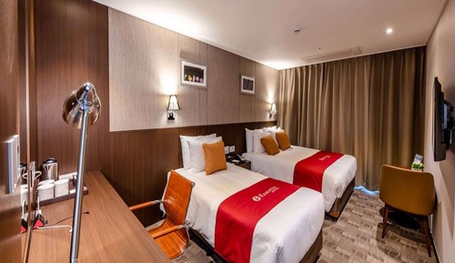 Habitación Deluxe, varias camas, no fumadores