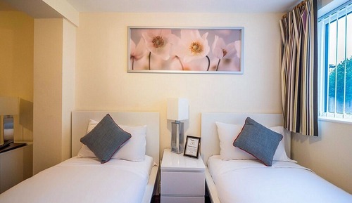 Habitación estándar doble, baño privado