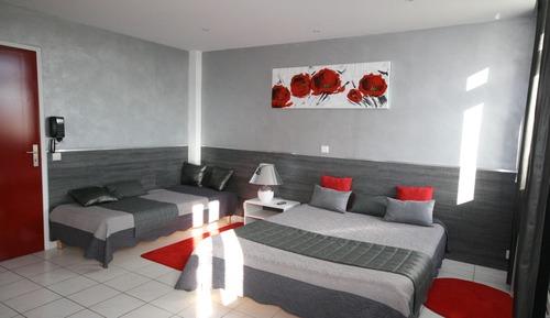 Habitación triple, accesible para personas con discapacidad, vistas al parque