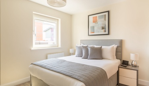 Apartamento de lujo, 1 cama doble, vistas a la ciudad
