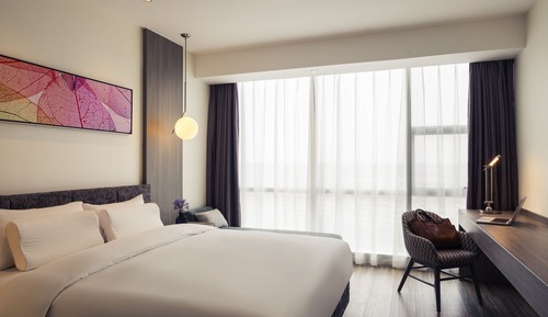 Habitación superior, 1 cama de matrimonio grande