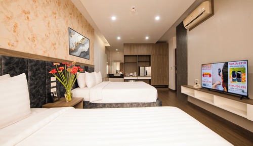 Habitación triple familiar, no fumadores, Aire acondicionado