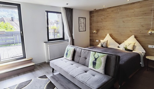 Habitación doble, balcón