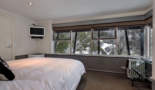 Habitación panorámica doble, 1 cama de matrimonio, vistas a la montaña, junto a la montaña