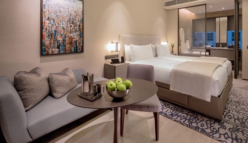 Estudio Deluxe, 2 camas individuales (Apartment)