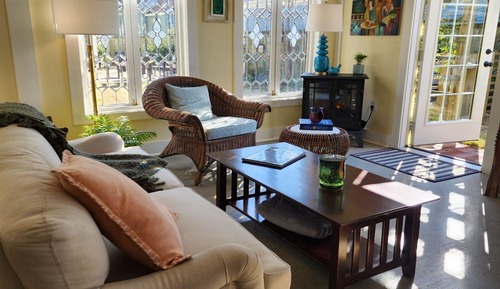 Casa de campo Deluxe, 1 cama de matrimonio grande, vistas al jardín, planta baja