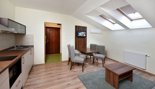 Apartamento familiar, 1 habitación, cocina básica