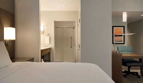 Estudio, 1 cama de matrimonio grande, accesible para personas con discapacidad (Mobility & Hearing)