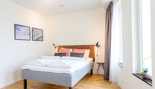 Estudio, 1 cama de matrimonio