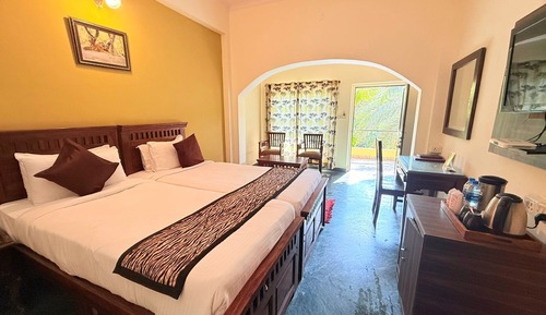 Habitación Deluxe, 1 cama doble, vistas al jardín