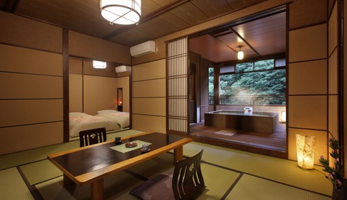 Habitación tradicional, terraza (Kizuna Suite, Open-AIr Bath)